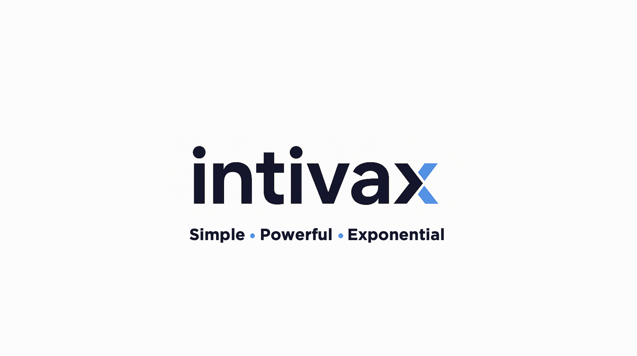 IntivaX - Simple . Powerful . Exponential